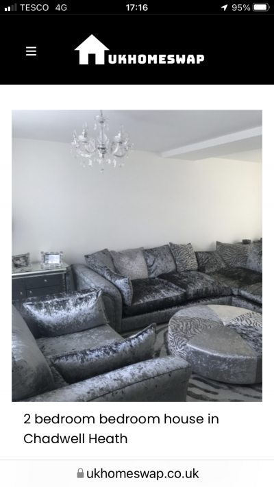 2 bedroom flat in Chadwell Heath House Exchange