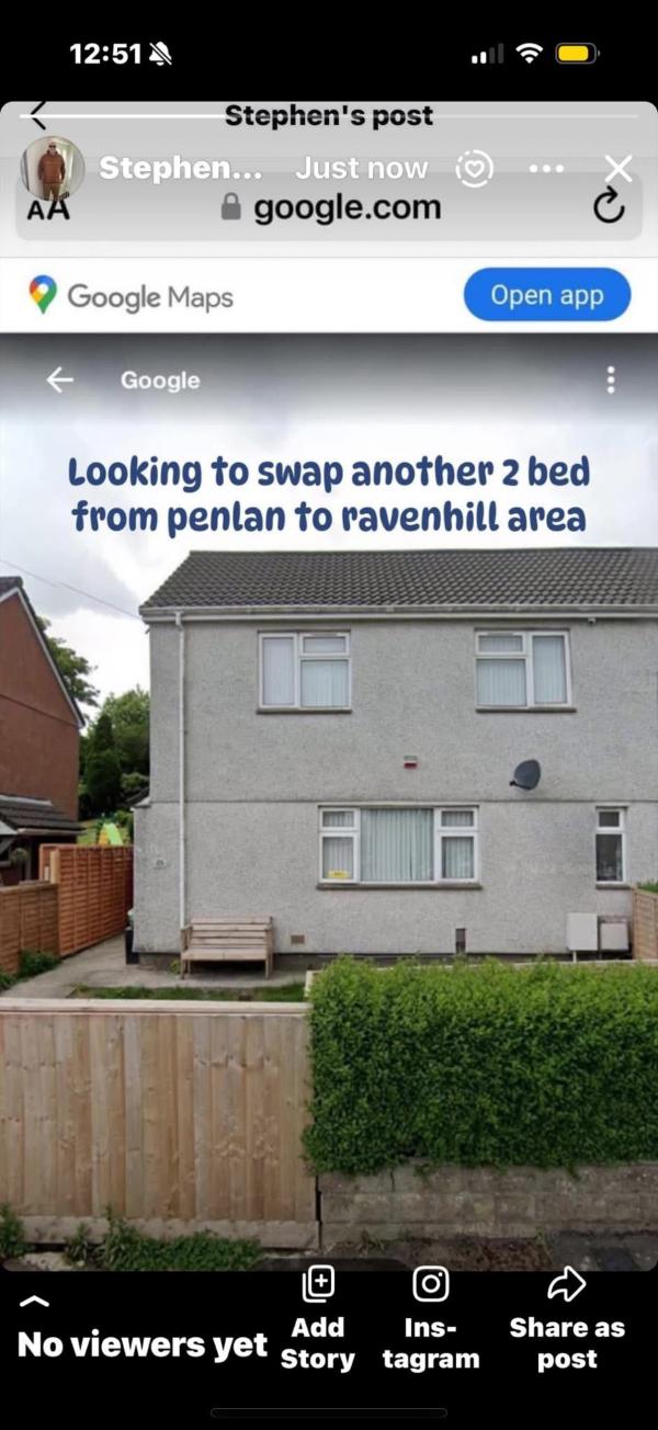 2 bedroom house in Pen Lan House Exchange