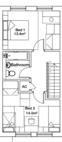 2 bedroom house in Redhill House Exchange