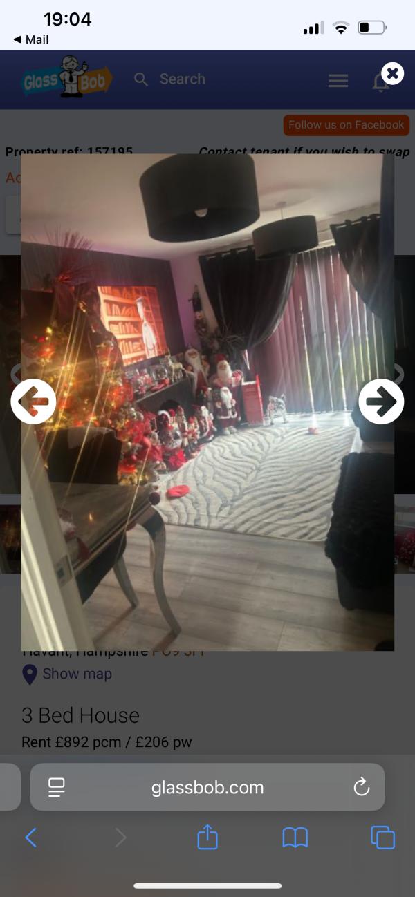 3 bedroom house in Bedhampton House Exchange