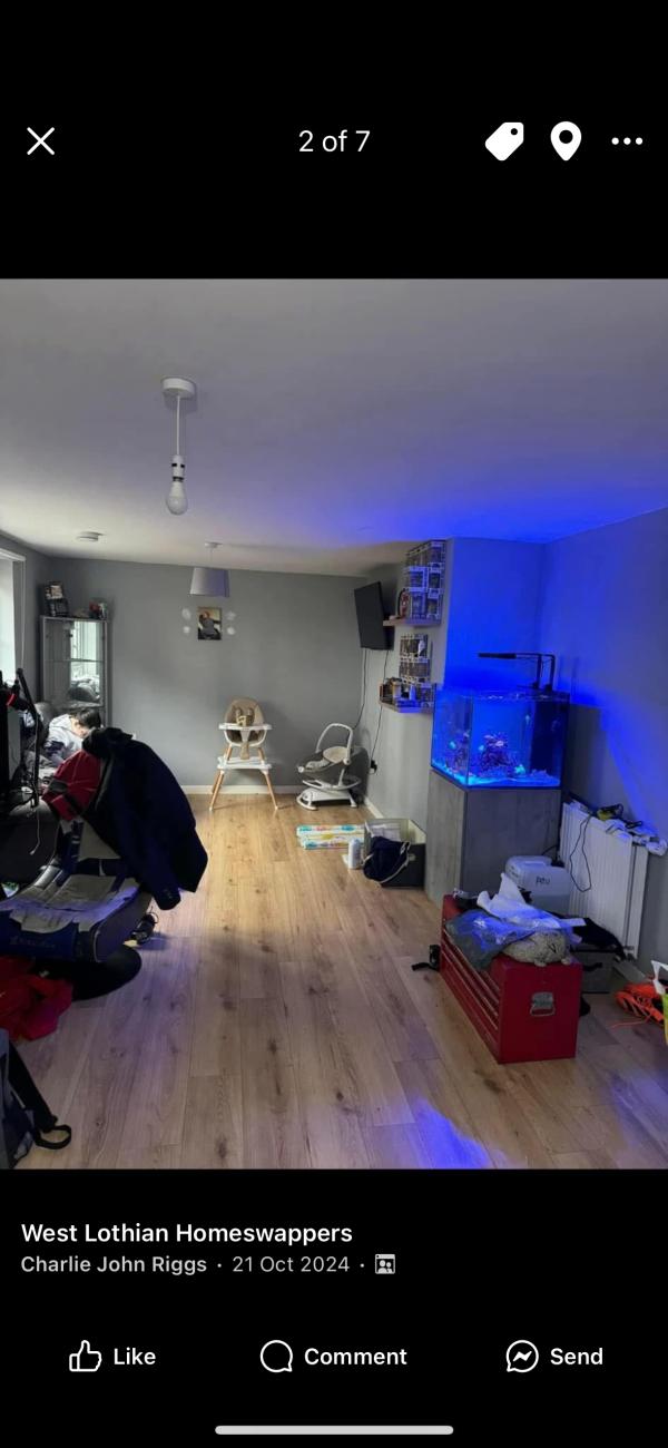 2 bedroom flat in Polbeth House Exchange