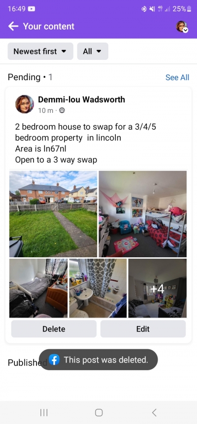 2   bedroom house in Lincoln