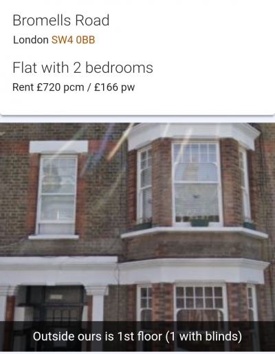 2   bedroom flat in Clapham